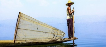Burmese Fisherman